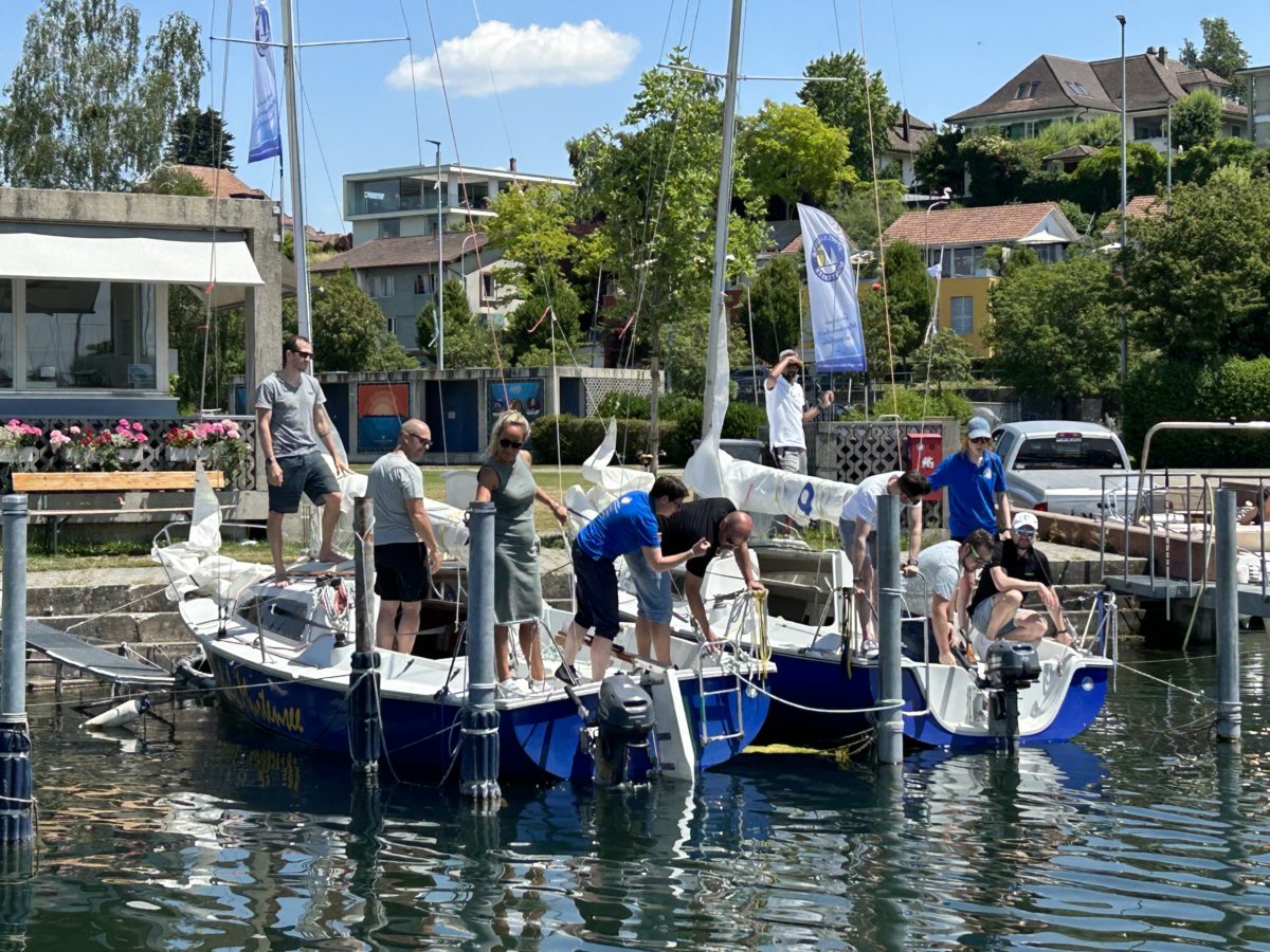 Événements d’équipe avec l’école de voile